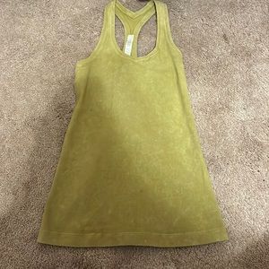 Lululemon race back tank top